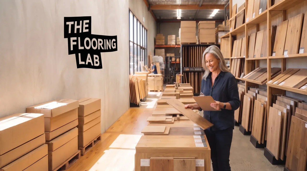 The Flooring Lab timber showroom