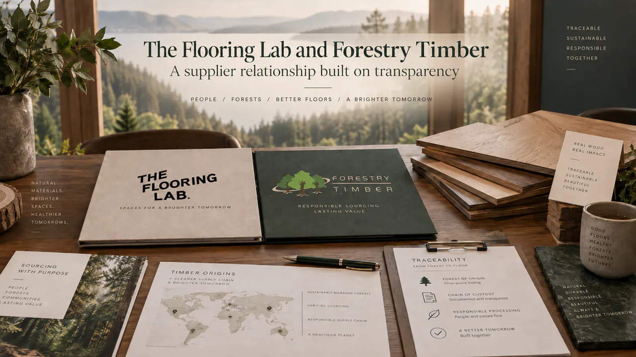 The Flooring Lab and Forestry Timber: a supplier relationship built on transparency.