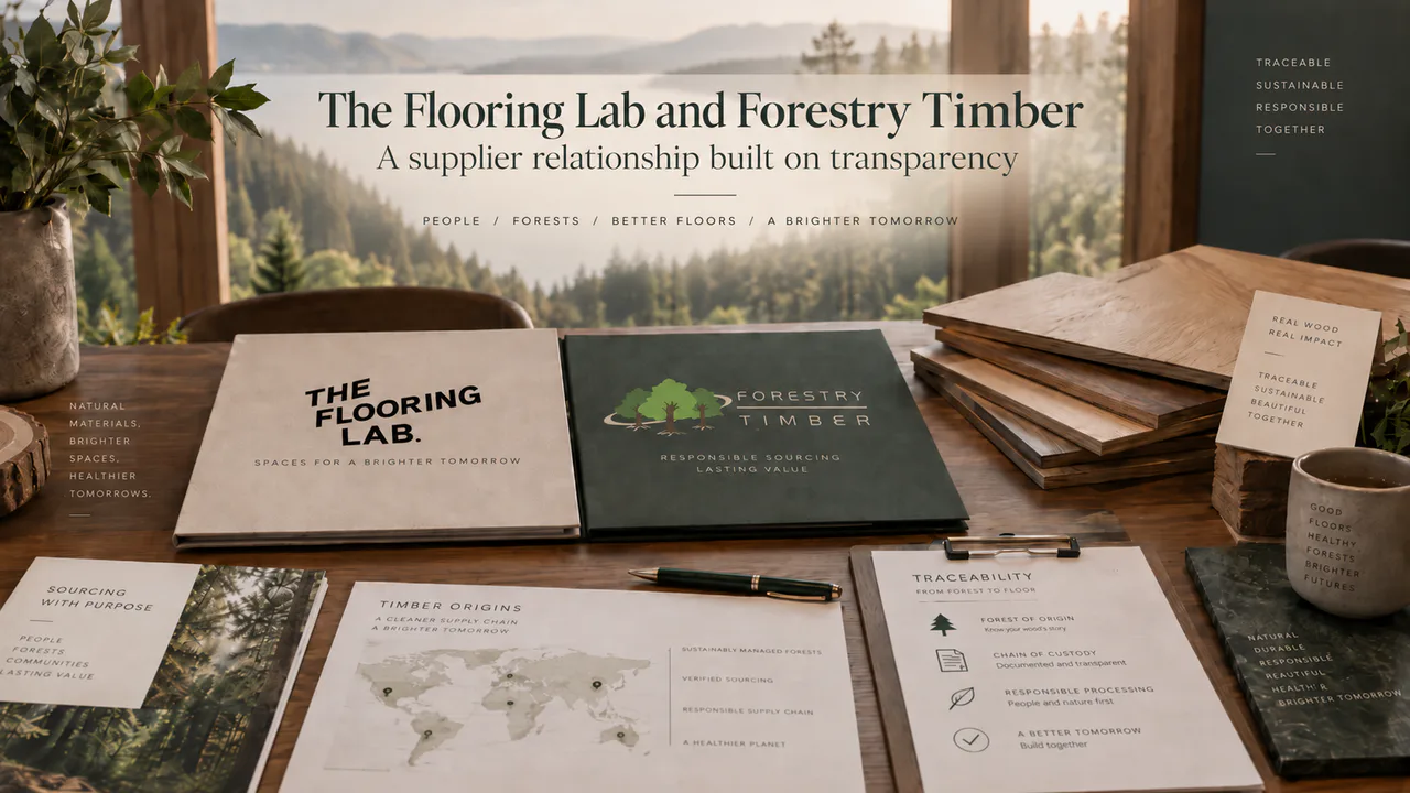 The Flooring Lab and Forestry Timber: a supplier relationship built on transparency.