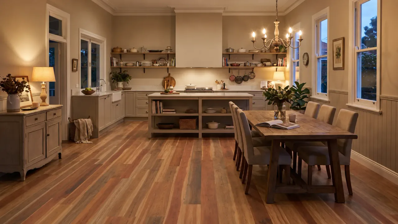 Spotted Gum Rustic Eucalypt lifestyle render