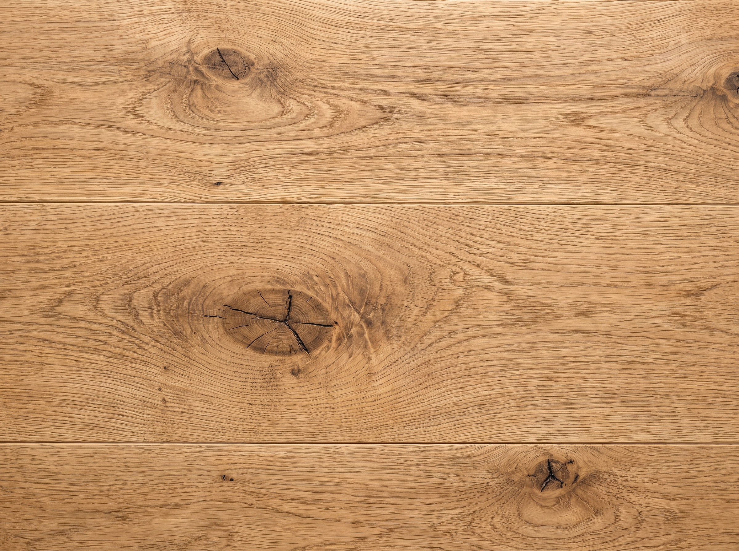 Close-up of authentic European Oak timber grain